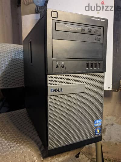 كيسة Core i7 2600 RAM 12 Dell Optiplex 990 باقي المواصفات في الوصف