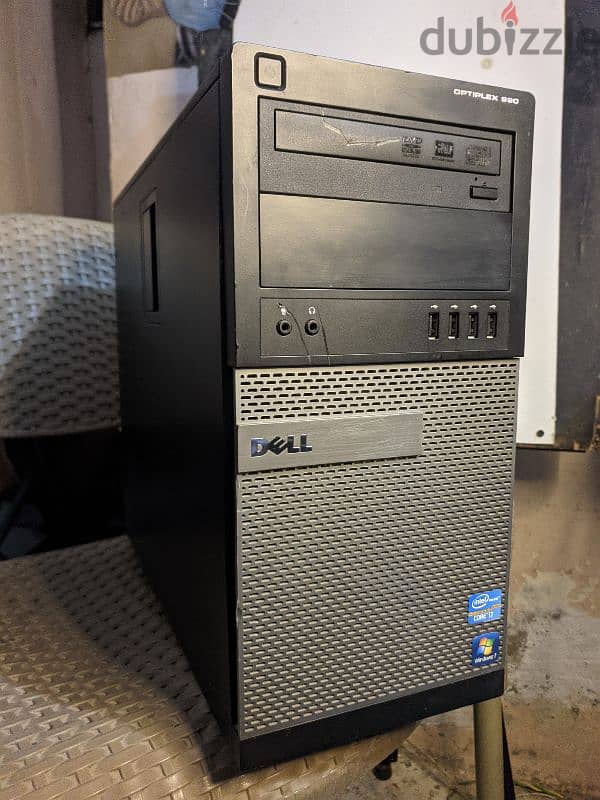 كيسة Core i7 2600 RAM 12 Dell Optiplex 990 باقي المواصفات في الوصف 0