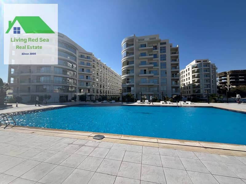 1-Bedroom Apartment for Sale in Hurghada – Sea & Pool View 0