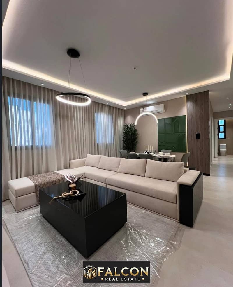 Ultra Lux finishing apartment for sale + ACs near Airport 5%DP + installments 8 y in MARRIOTT RESIDENCE in Heliopolis next to City Center Almaza 0