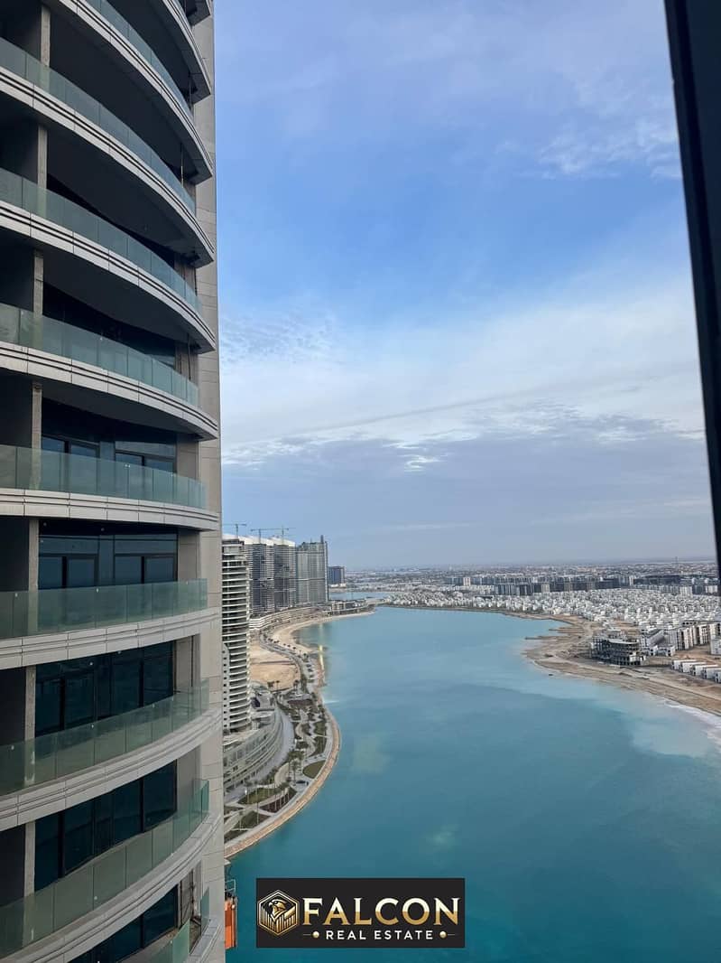 VIP Royal Suite Hotel Apartment in El Alamein Towers, immediate delivery, with a fantastic and distinctive view of El Alamein and the entire El Alamei 0