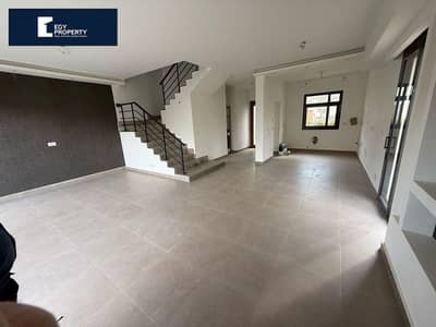 Lowest Price! Fully Finished Villa Townhouse In Al Burouj - EL Sherouk For Sale Not used before Ready To Move