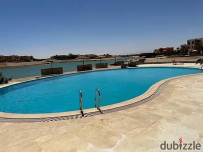 2 Bedroom Apartment in Elgouna pool and lagoon view