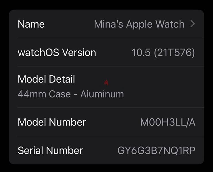 Apple Watch 6 series 44mm 1