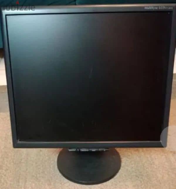 شاشة كمبيوتر مستعمله NEC LCD MONITOR Multisync lcd 1770vx-BK 2