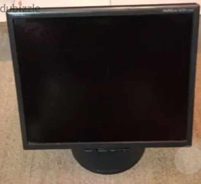 شاشة كمبيوتر مستعمله NEC LCD MONITOR Multisync lcd 1770vx-BK 5