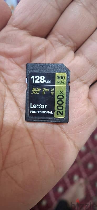 lexar memory card 128g