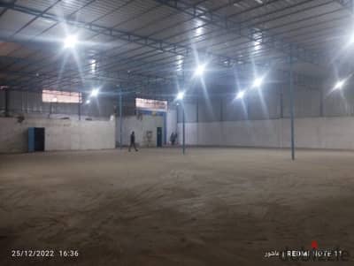 Hangar for rent, 1,200 m² Inshas Industrial Zone, New Obour City