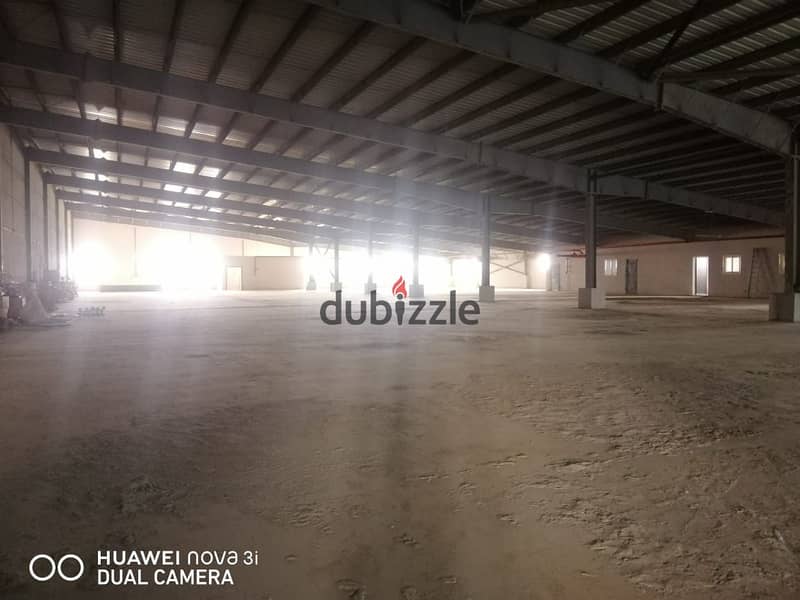 Hangar for rent, 1,500 m² Obour City, First Industrial Zone, near Forbidden Factory 0