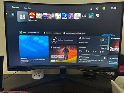 samsung odyssey G5 27"inch شاشة جيميج سامسونج اوديسي