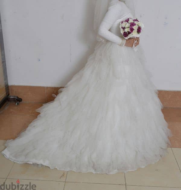 amour bridal wedding dress from abroad فستان زفاف ماركة من الخارج 1