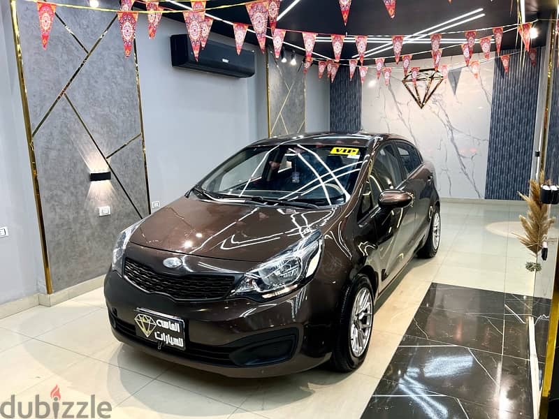 Kia Rio 2013 فابريكة بره وجوه بالكامل 0