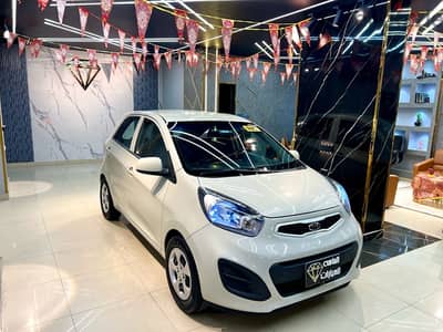 Kia Picanto 2012 فابريكة بره وجوه بالكامل