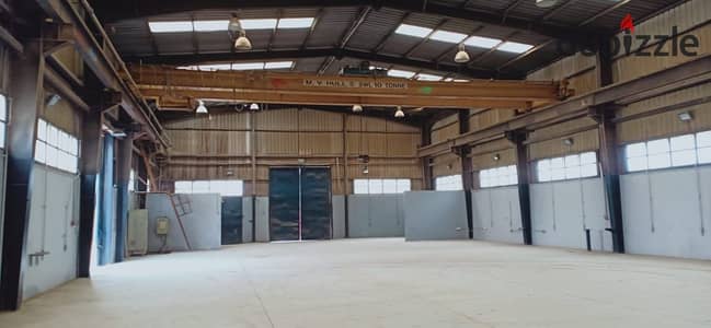 Hangar for rent, 1,000 m² Zakat Foundation, Madinat Al Salam