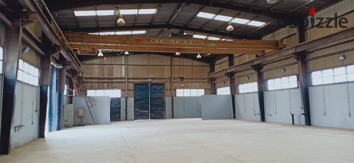 Hangar for rent, 1,000 m² Zakat Foundation, Madinat Al Salam 0