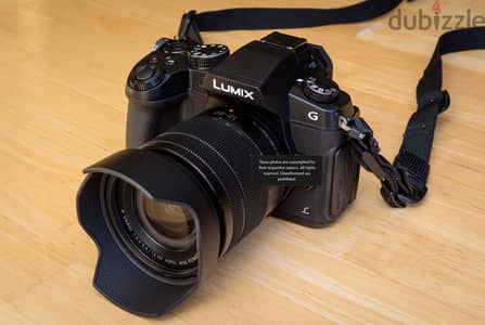 panasonic lumix G85 + lens lumix 12-60mm  كاميرا احترافيه ليومكس