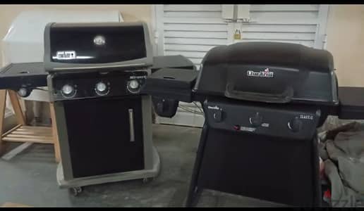 Weber gas BBQ& Char-Broil BBQ