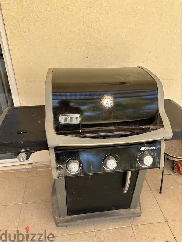 Weber gas BBQ& Char-Broil BBQ 1