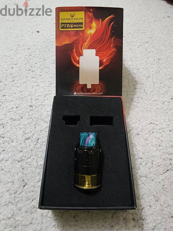 vape mod drag 2 platinum edition + tank pyro  recurve 3