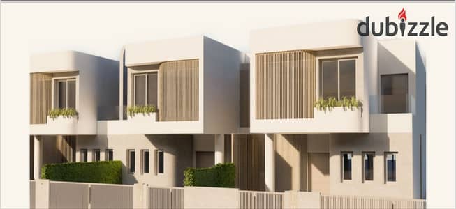 OFFER 14 years ,own your Townhouse with the Largest Landscape and in front of Green river in new capital