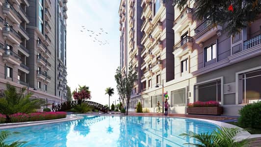 181m apartment in the best location in Smouha, with a direct view of the club, and delivery within a year