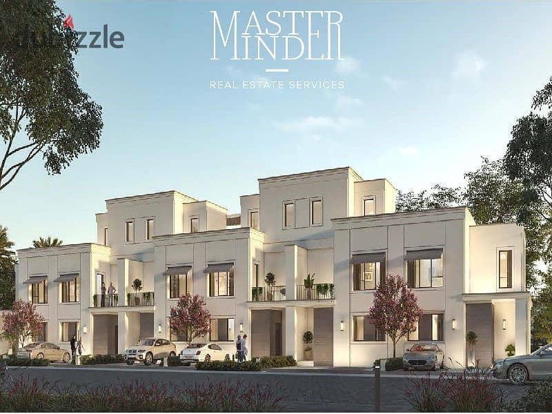 Fully finished middle Town House For Sale with Installments in Belle Vie by Emaar Misr 0