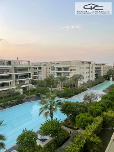 In prime location Penthouse 298 m Semi finished with private pool for sale with under price in market in Lake view residence compound