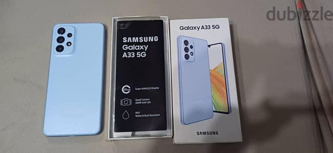 بيع Samsung A33 5G 8G 128G حالة ممتازة جدا واستعمال خفيف بكل مشتملاته