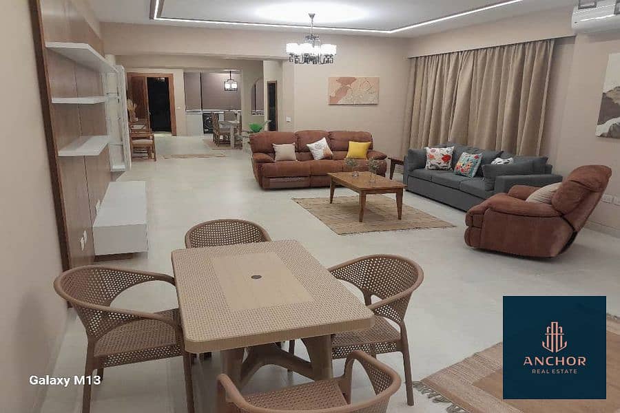 First use Fully Furnished Twin Villa for Rent with Landscape & Pool view Near to AUC 0