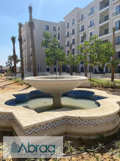 Apartment 149 m² finished with air conditioners for sale in Village West Compound in the heart of Sheikh Zayed, delivery in 12 months Dorra