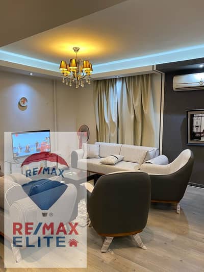 Fully furnished apartment for rent in Al Rehab 90m