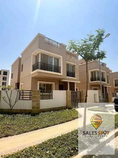 Independent villa for sale in Taj City Compound - in front of the airport near Nasr City