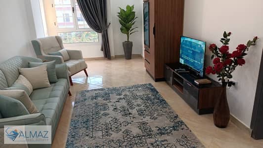 Furnished apartment for rent in Narges 3 Villas in the Fifth Settlement