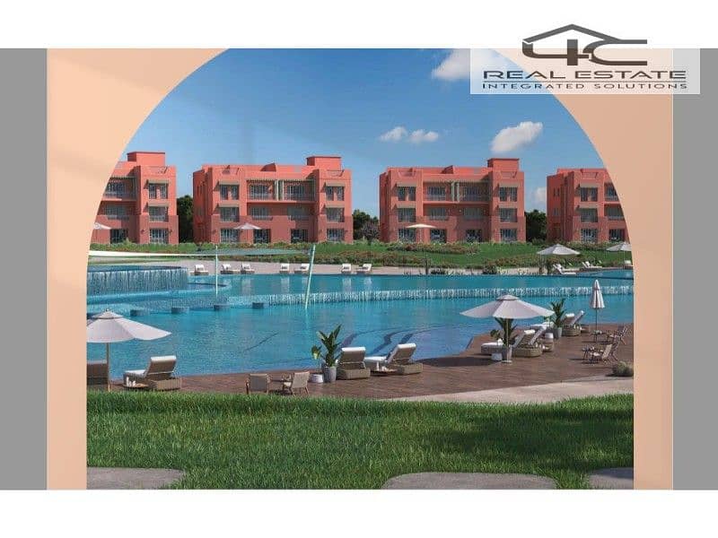 The lowest price chalet 97m for sale 2 bedrooms in Gaia North Coast Al Ahly Sabbour 0