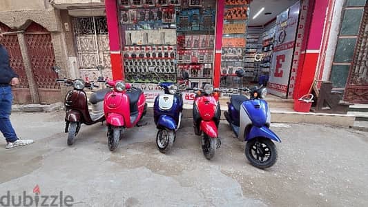 سكوتر Honda 60cc مش بيحتاج ترخيص