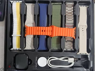 smart watch jsyes with 7 straps