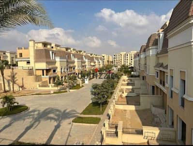 Own it for quick sale Townhouse in installments over 12Y with a down payment of 1,3M in Sarai Compound in front of Madinaty