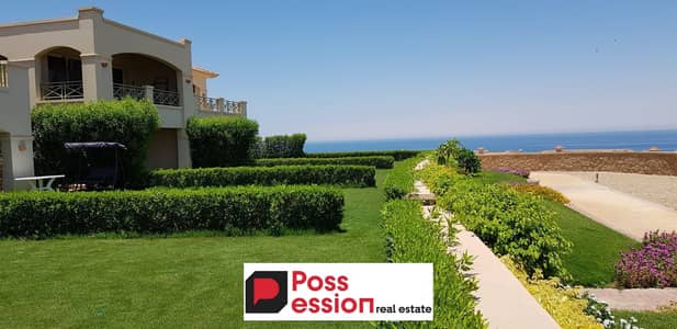 Fully Finished Chalet for sale 130m with garden in LaVista 6 Ain Sokhna next to Telal Sokhna, La Vista Topaz, Porto South Beach, near il Monte Galala