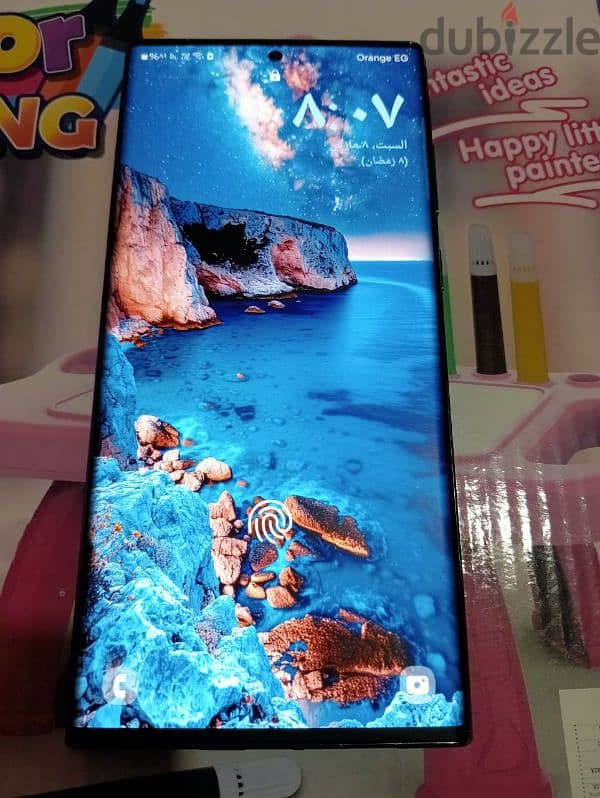 Samsung s22 ultra 5g خطين 4