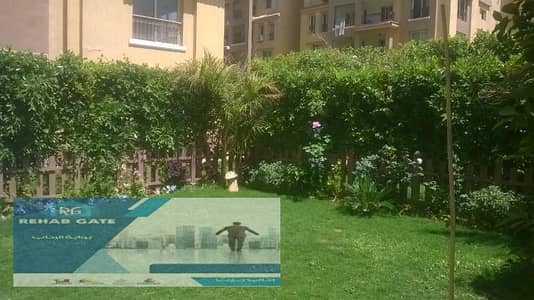  Apartment for rent with an area of 253 square meters - ground floor with a garden in the best locations in Madinaty 