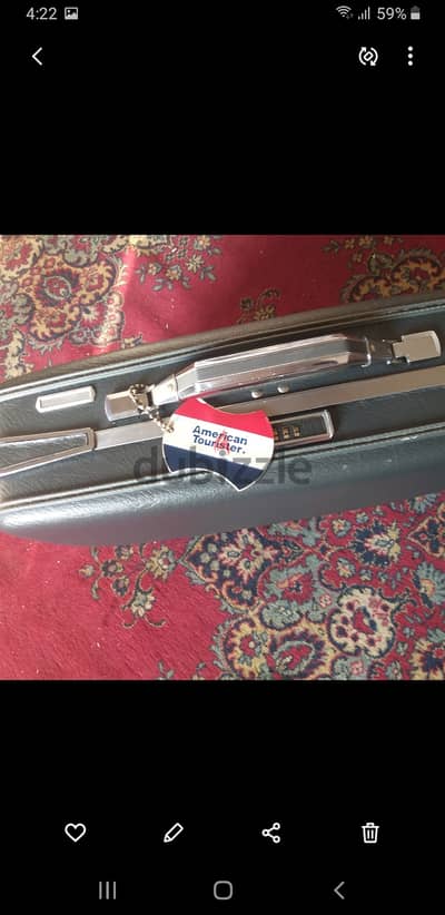 Vintage American tourister briefcase شنطه أمريكان تورستر