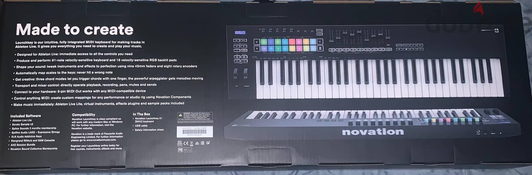 Novation Launchkey 61 Keys MK3 1