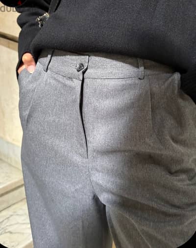 Grey Formal Pants