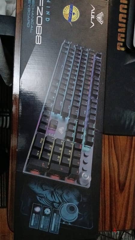 Aula keyboard f2088 gaming rgb keyboard 1