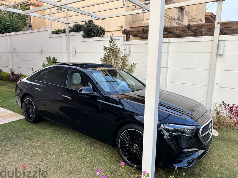 Mercedes E200 AMG 2025 أعلى فئة زيرو 0