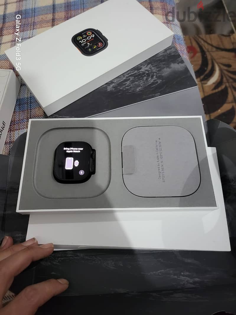 ابل وواتش الترا 2 لون اسود Apple Watch Ultra 2 black 3