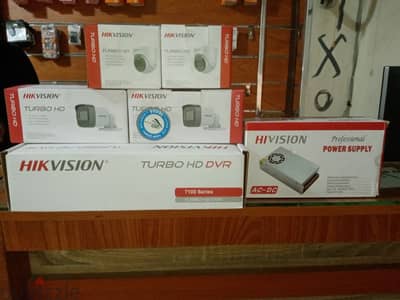 سيستم كاميرا مراقبة HIK VISION turbo HD dvr رقم التواصل 01146077022