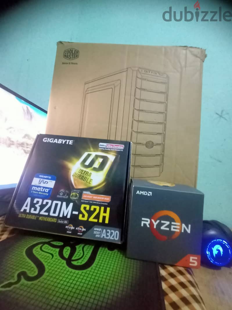 كيسه جيمنج حالة زيرو AMD Ryzen 5 1