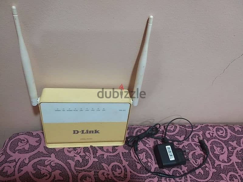 راوتر دى لينك  Vdsl - Adsl اشارة قوية جدا بدون علبة 1