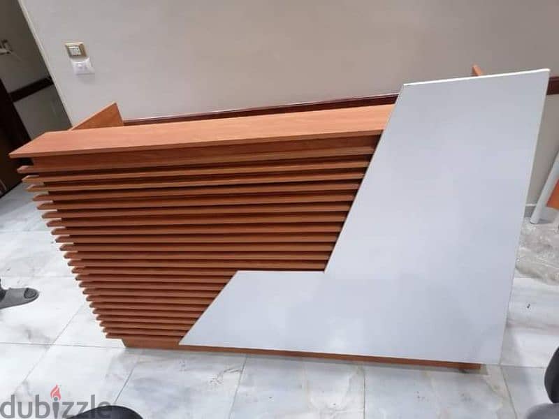 reception counter mdf 1